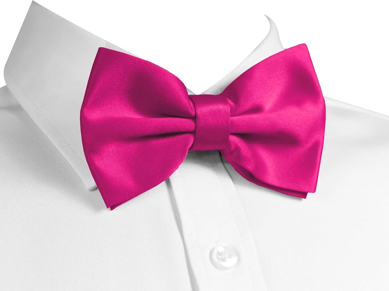 Trilece Bow Ties for Men - Men's Solid Pretied Bowties for Formal Wear - Adjustable Bow Tie - Bow ties for Woman - Image 1